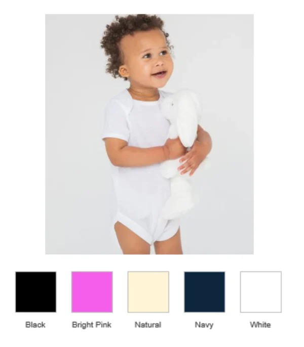 LW655T Larkwood Organic Baby Bodysuit